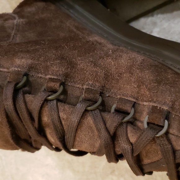 BROWN SUEDE BALENCIAGA ARENA - Picture 9 of 17